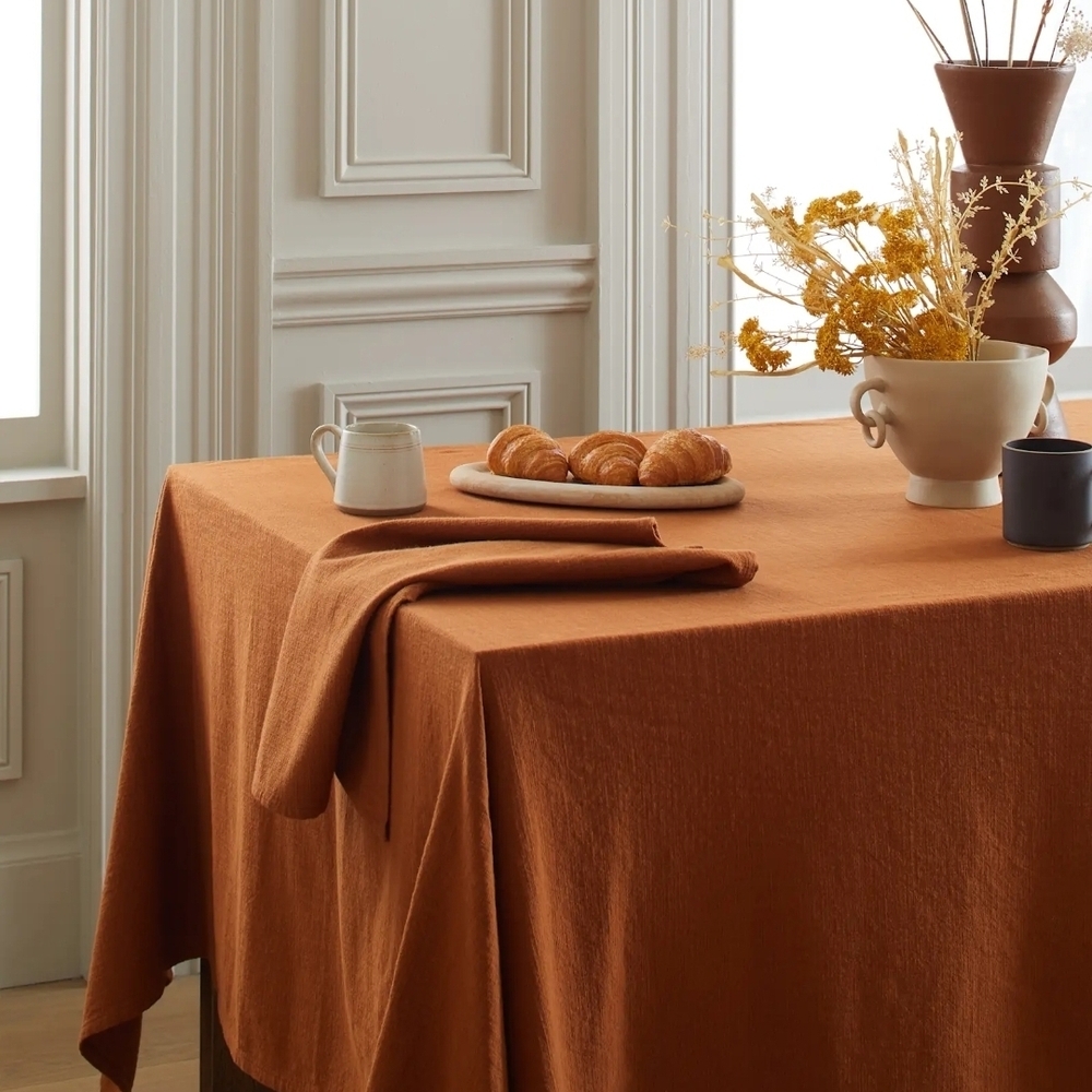 Quince Terracotta Table Linen
